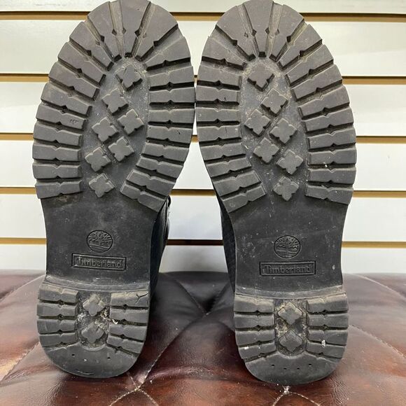 Timberland Men's Helcor 6 Inch Scratch Resistant Black Leather Boots Style Size - Picture 7 of 10